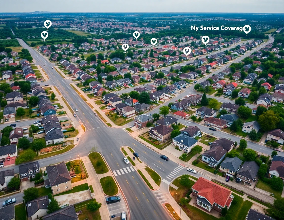 Plumbing Service Areas Map